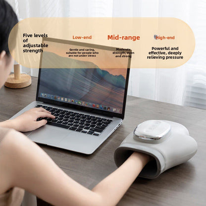 Smart Hand Massager with Heat Therapy and Air Pressure