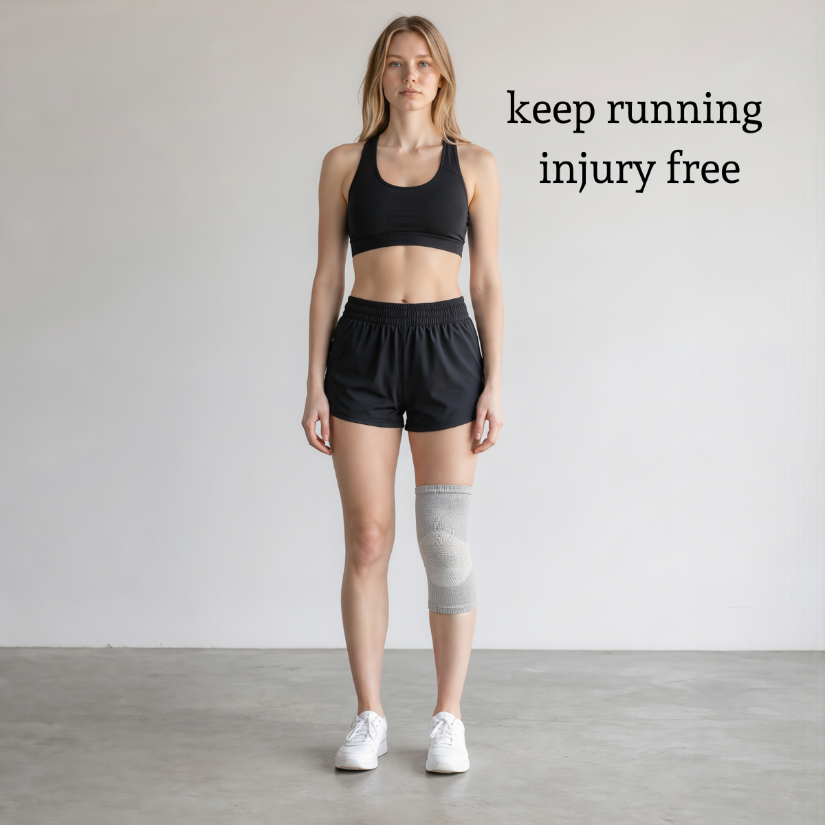 Runner's Buddy compression knee sleeve