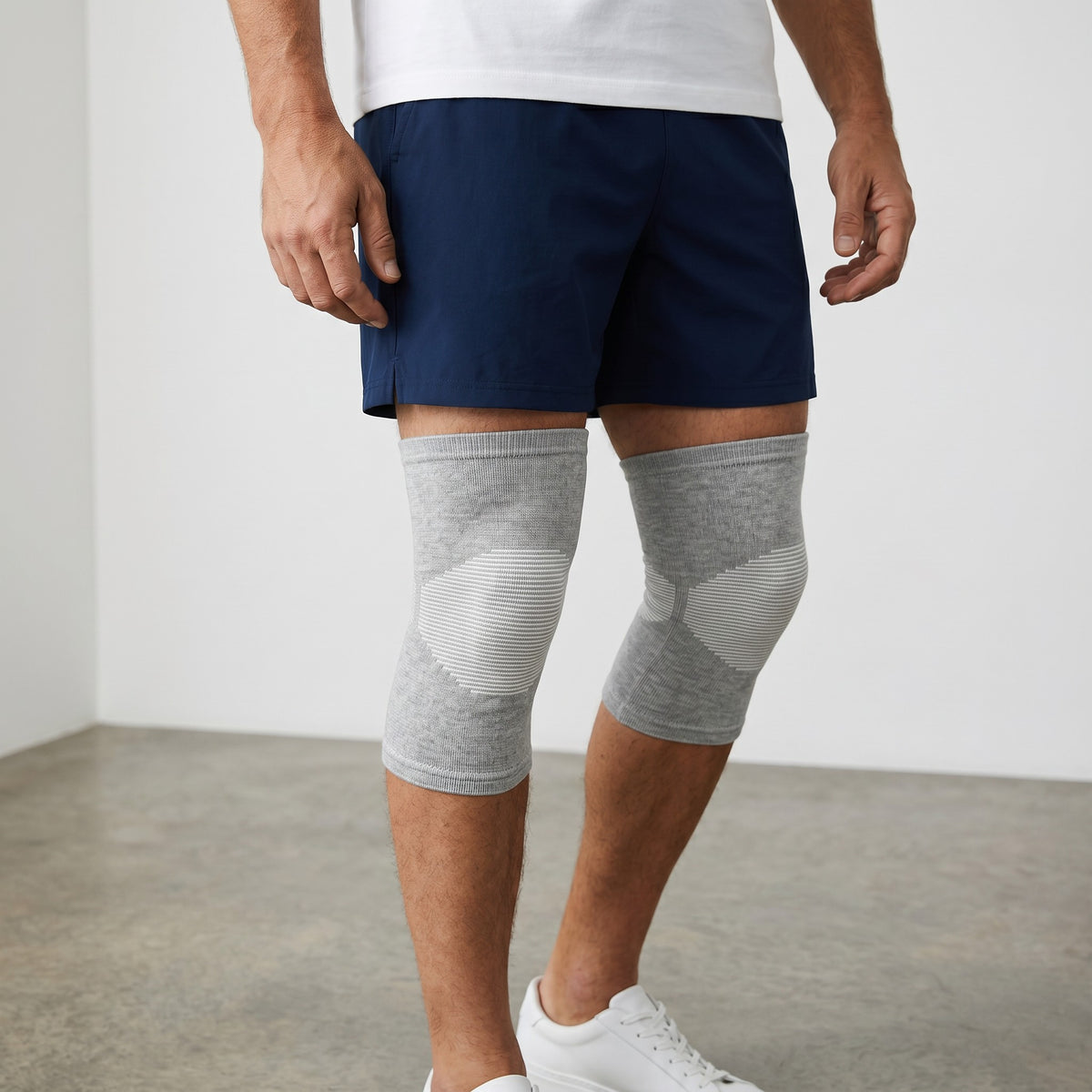 Bamboo Compression Knee Sleeve X2